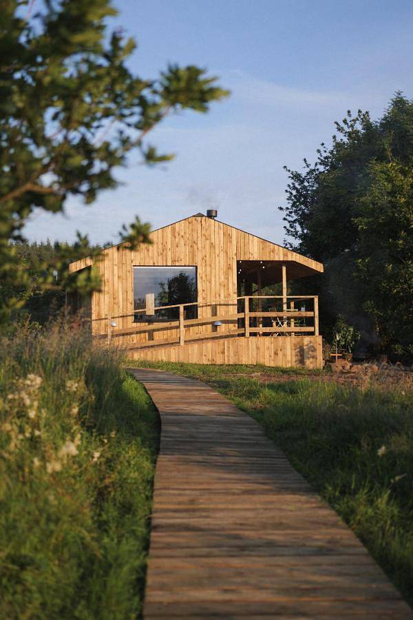 Camping for 2 people, with balcony and hot tub in Northern Ireland