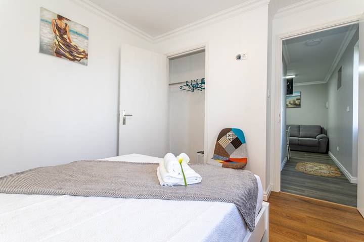 Apartamento de férias para 2 pessoas, com Jardim