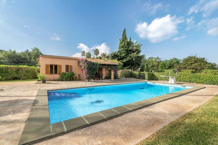 Landhuis 'Can Jaume Des Carritxó' met uitzicht op de bergen, Wifi en airconditioning in Es Carritxó, Felanitx