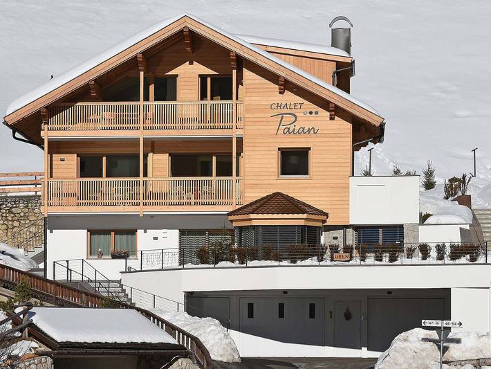 Hütte für 4 Personen, mit Garten und Ausblick in Wolkenstein