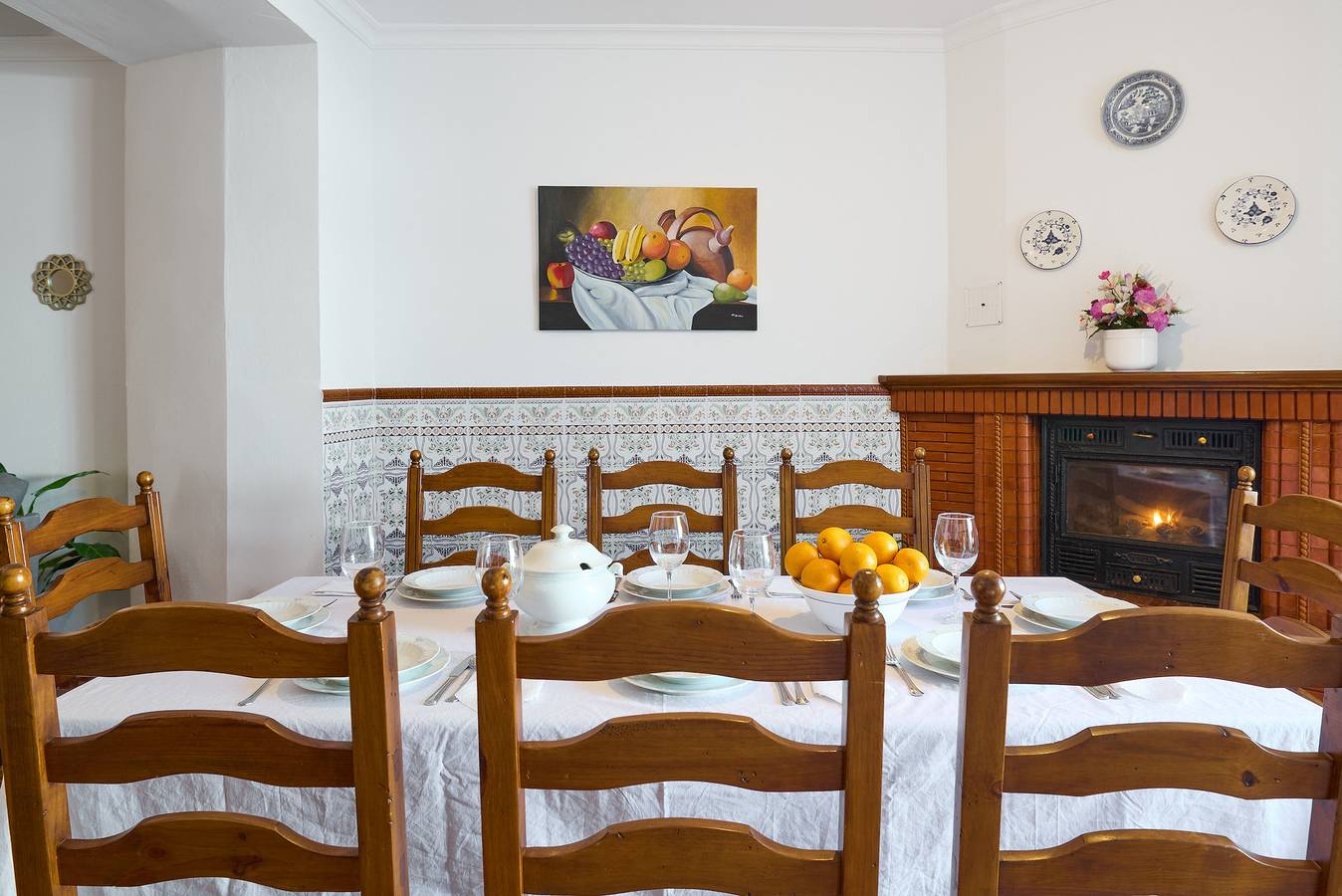 Vacation Home "Casa Ángeles" with Private Pool, 2 Private Terraces & Wi-Fi in Cuevas Bajas, Andalusia