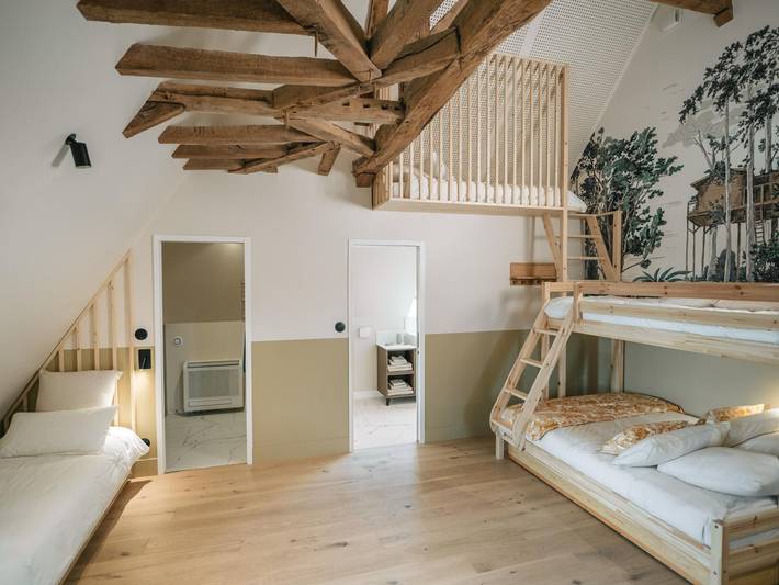 Gîte pour 12 personnes, avec terrasse et jardin, animaux acceptés dans Allier - 4