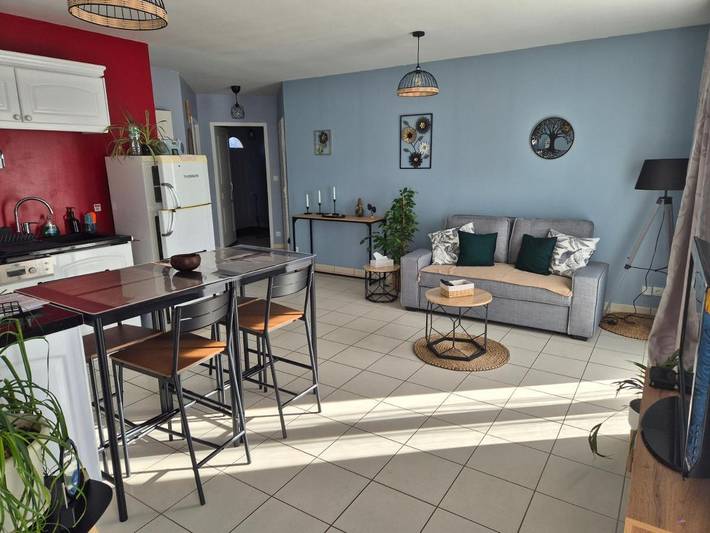 Location de vacances pour 4 personnes, avec jardin, animaux acceptés à Domérat