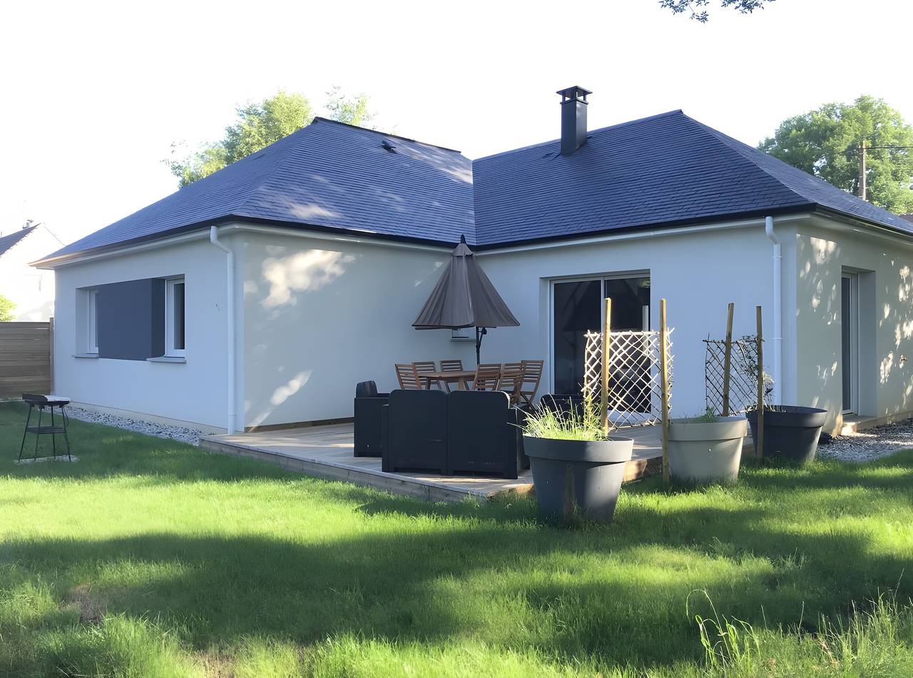 Casa Vacacional 'Logis Des 2 Chênes' con Terraza Privada, Jardín Privado y Wi-Fi in Forges-les-Eaux, Región de Dieppe