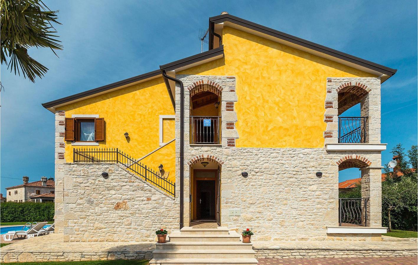 Reizende 2-Zimmer-Wohnung mit Pool in der Nähe von Musalez – ideal für einen erholsamen Kurzurlaub in Grad Poreč, Porec und Umgebung