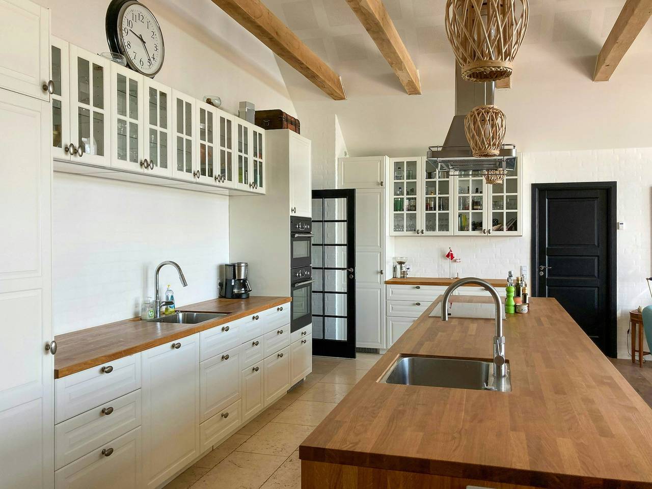 Beach villa with private pier in Hou in Odder Region