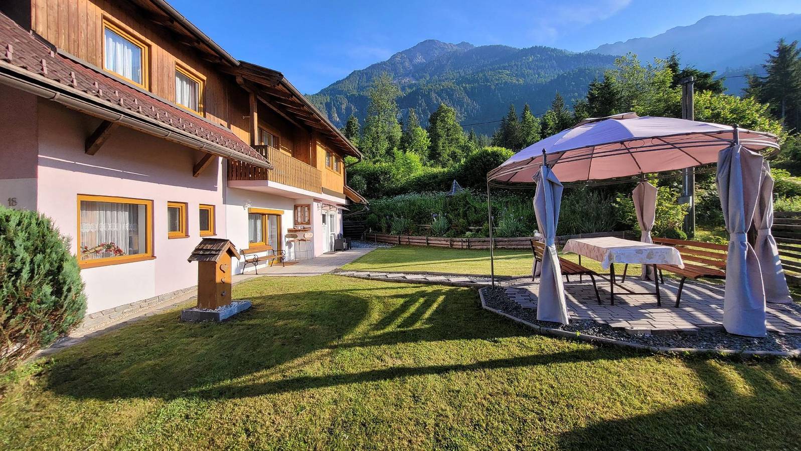 Ganze Ferienwohnung, Ferienwohnung in Kärnten 3 getrennte Schlafzimmer in Hermagor, Hermagor-Pressegger See