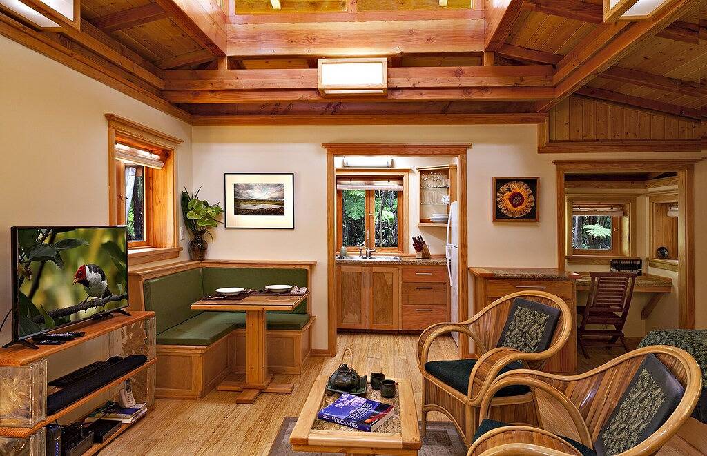 Cabin for 2 Guests in Volcano, Island of Hawaii