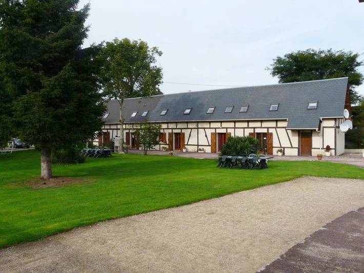 Cottage pour 2 personnes, avec terrasse et piscine ainsi que sauna et jardin à Criquetot-sur-Longueville