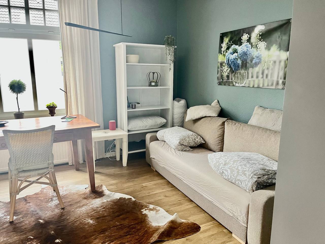 Apartamento inteiro, Apartamento terraço individual com jardim partilhado e Wi-Fi in Stadtbezirk IX, Essen