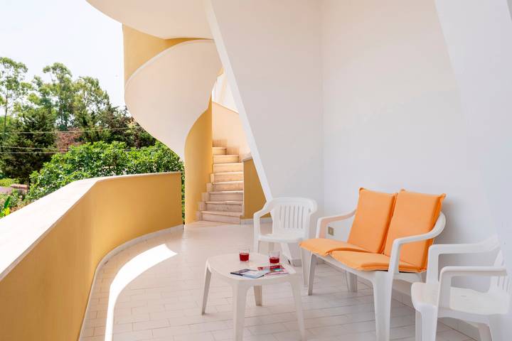 Gîte pour 5 personnes, avec balcon à Trappeto - 2