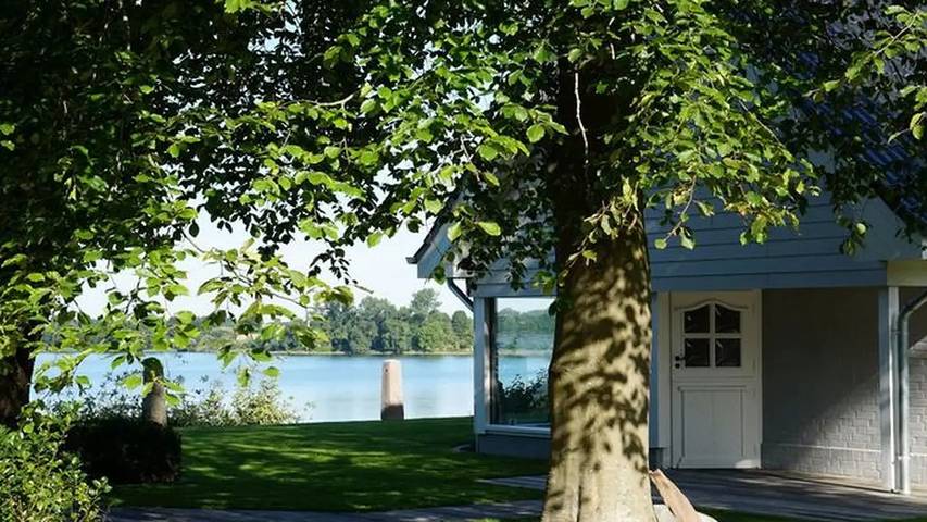 Ferienhaus für 6 Personen, mit Terrasse und Garten sowie Sauna in Schlei