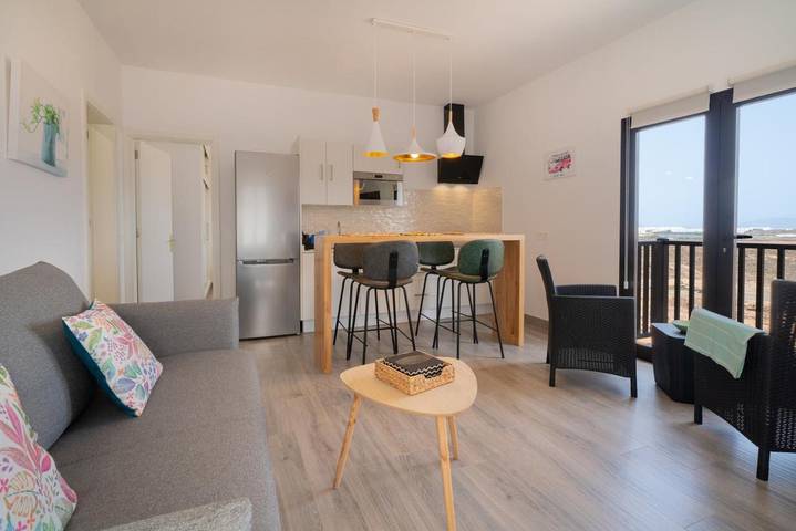 Gîte pour 2 personnes, avec vue et balcon à La Santa