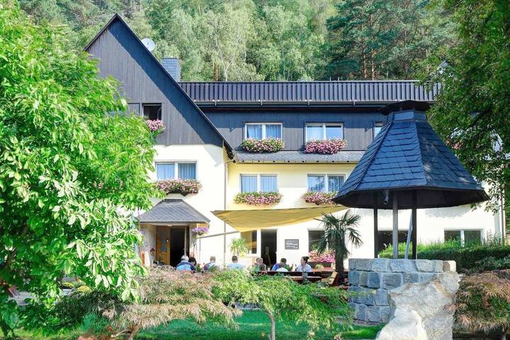 Ferienhaus für 2 Personen, mit Terrasse und Garten sowie Sauna in Stadt Wehlen - 2