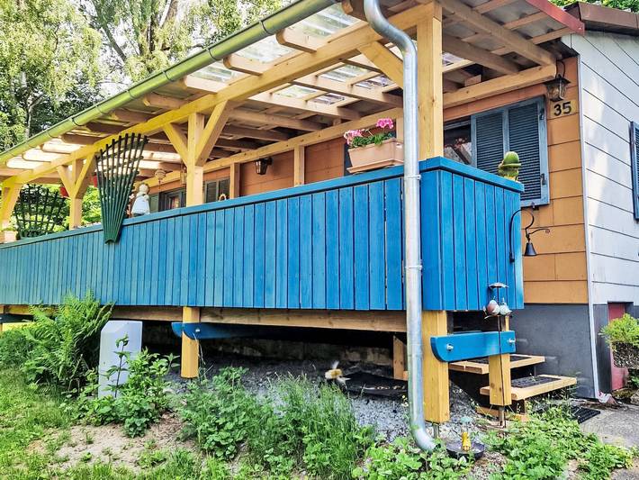Ferienhaus für 2 Personen, mit Terrasse und Garten im Frankenwald