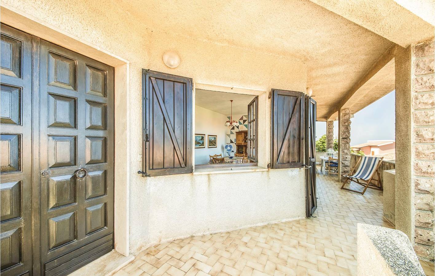 Ganze Ferienwohnung, 110qm Obergeschoss Apartment 300m zum Strand in Porto Alabe, Tresnuraghes