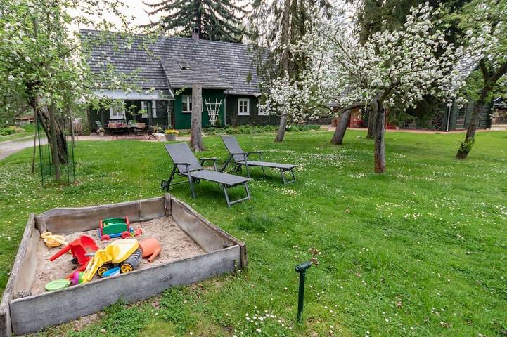 Ferienhaus für 8 Personen, mit Sauna und Garten in Burg (Spreewald)