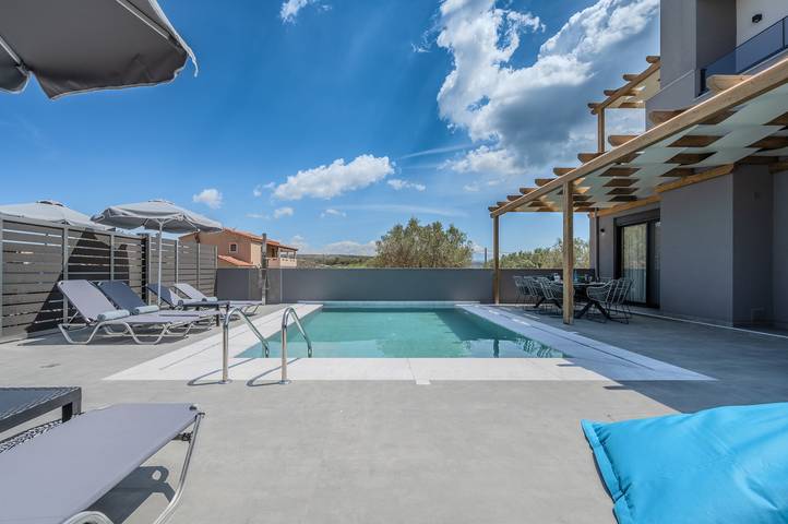 Villa für 8 Personen, mit Garten auf Kreta - 2