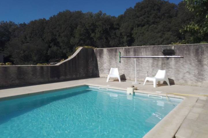 Location de vacances pour 10 personnes à Saint-Marcel-d'Ardèche