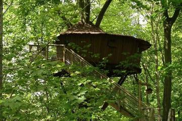Cabane en bois pour 4 personnes, avec sauna dans la Somme