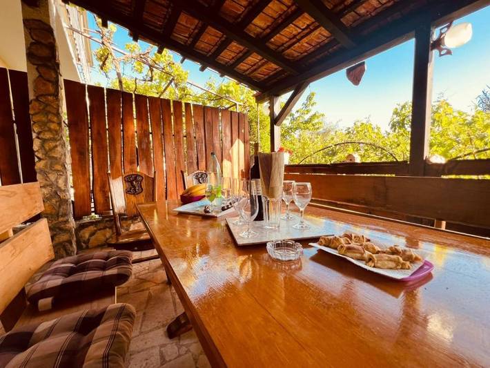 Appartement de vacances pour 6 personnes, avec vue et jardin