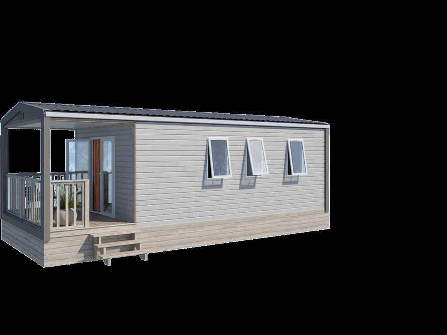 Camping Paradis Aubeterre sur Dronne - Mobilheim 4 personen - Irm Loggia 2ch in Charente