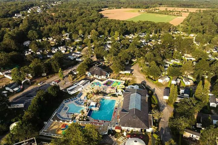 Camping pour 8 personnes à Pont-Aven