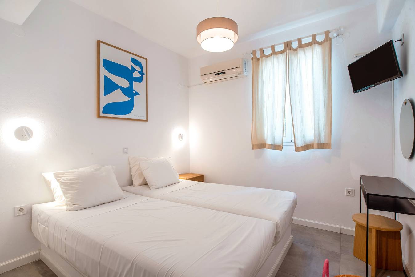Studio entier, Studio '5' avec terrasse privée, Wi-Fi et climatisation in Parikiá, Paros