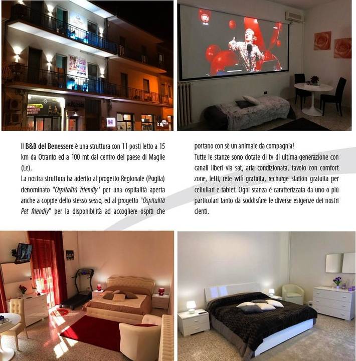 Chambre d’hôte pour 3 personnes, avec sauna et terrasse, animaux acceptés à Maglie - 2