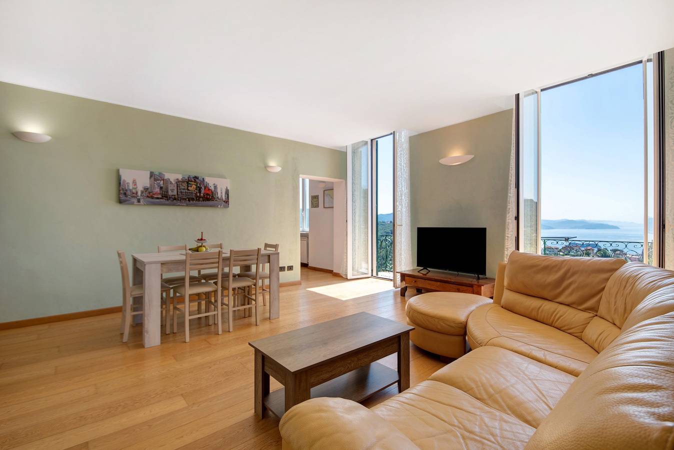 Holiday Home 'Casa Dica San Lorenzo' with Sea View, Private Terrace and Wi-Fi in San Lorenzo della Costa, Santa Margherita Ligure