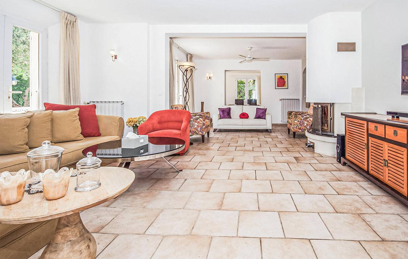 Feriehus for 6 personer med terrasse in Grasse, Middelhavskysten (Frankrig)