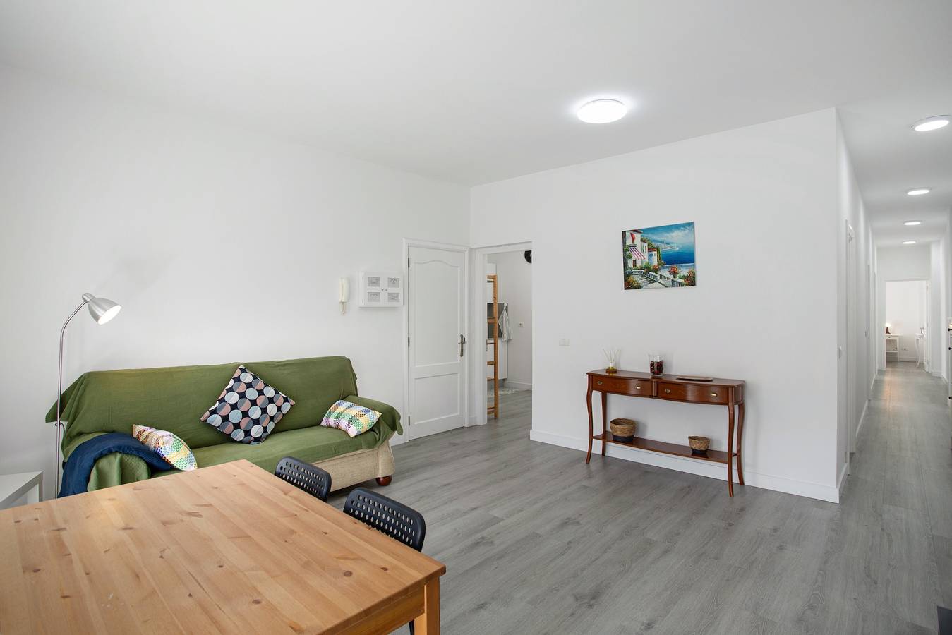 Ganze Wohnung, Ferienwohnung 'Rincón De Mónica 2' mit Meerblick, gemeinsamer Terrasse und Wlan in Villa de Agaete, Agaete