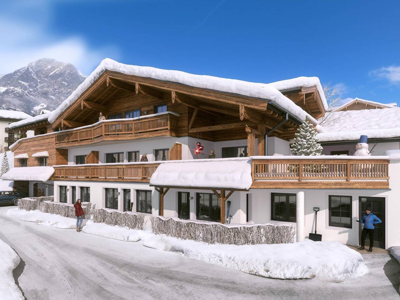 Entire apartment, Sunny apartment close to the ski bus in Mühlbach am Hochkönig, Ski Amadé