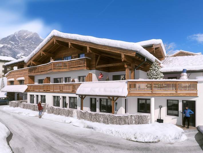 Ferienwohnung für 6 Personen, mit Balkon und Sauna in Mühlbach am Hochkönig