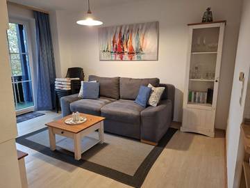 Ferienwohnung für 2 Personen, mit Garten, kinderfreundlich in Lemkenhafen