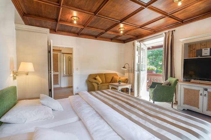 Hôtel pour 2 personnes, avec jardin ainsi que balcon et vue