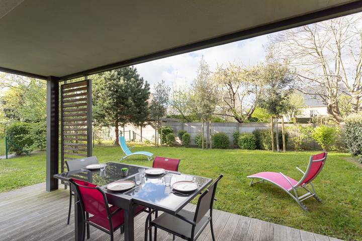 Ferienwohnung für 5 Personen, mit Terrasse und Garten - 1