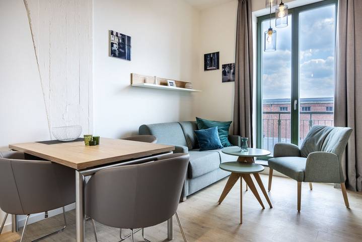 Ferienwohnung für 3 Personen, mit Balkon und Sauna, mit Haustier in Wismar - 2