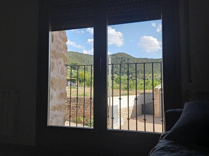 Casa rural para 4 personas, con vistas y terraza en Matarraña - 3