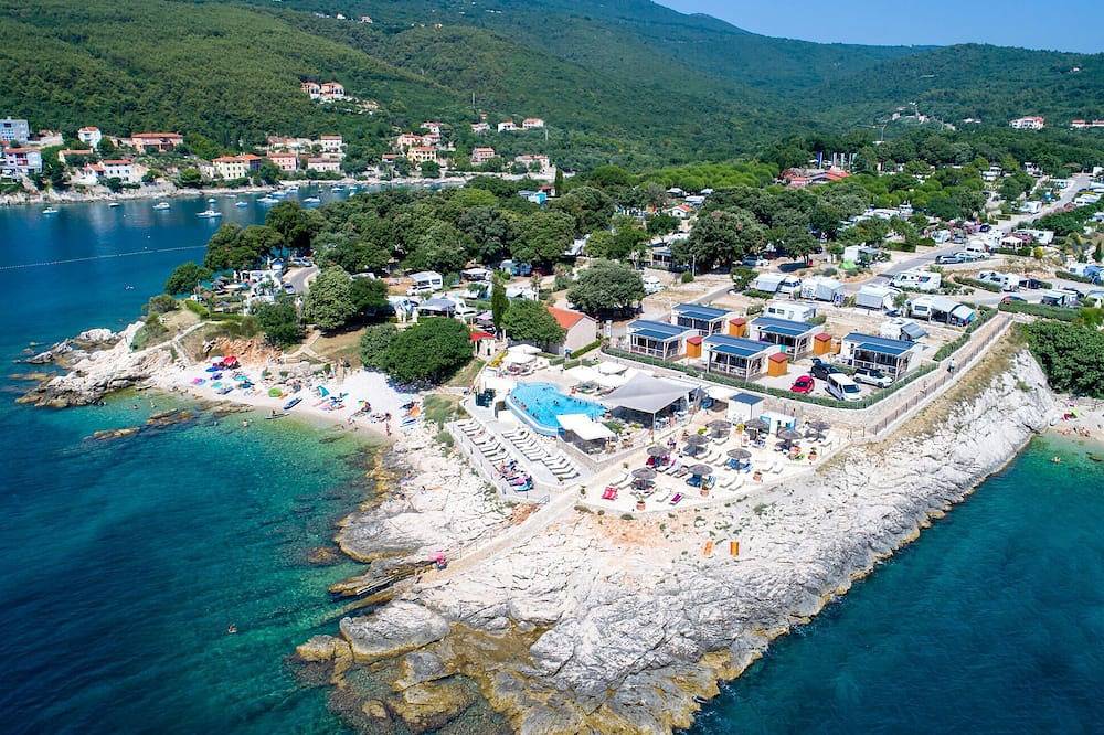 Gezellige (sta)caravan in Labin in Sveta Marina, Oostkust Istrië