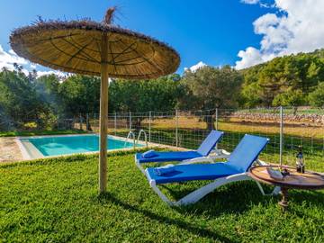 Ferienhaus in Selva, Mallorca Inselmitte für 8 
