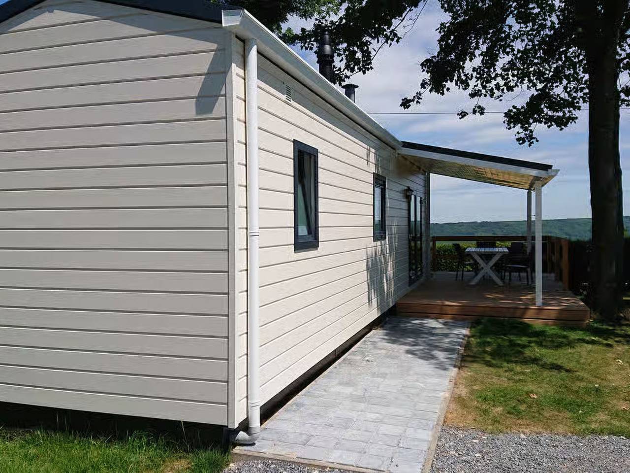 Camping Natuurlijk Limburg - Chalet 4 in Remersdaal, Voeren