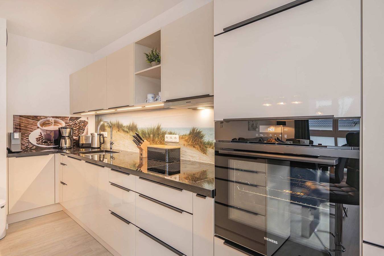 Ganze Wohnung, Modernes Strand-Appartement mit Balkon & 2 Bädern auf Usedom in Kölpinsee, Loddin