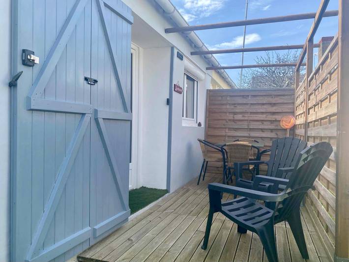 Ferienhaus für 4 Personen, mit Terrasse