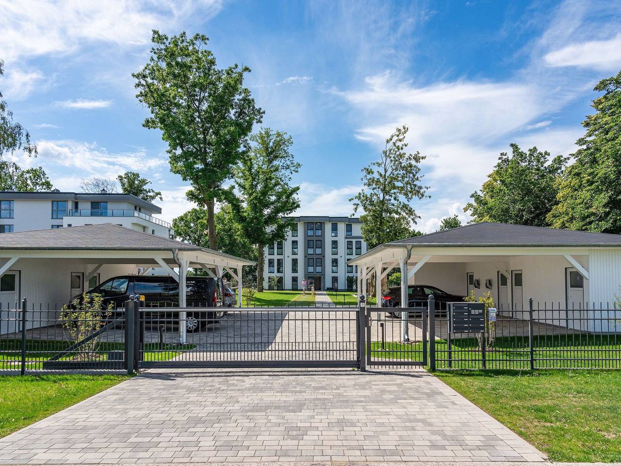 Ganze Ferienwohnung, Terrassenwohnung See-T-Raum 2 - Oase am Haff - See-T-Raum 2 (8-2) in Garz, Usedom