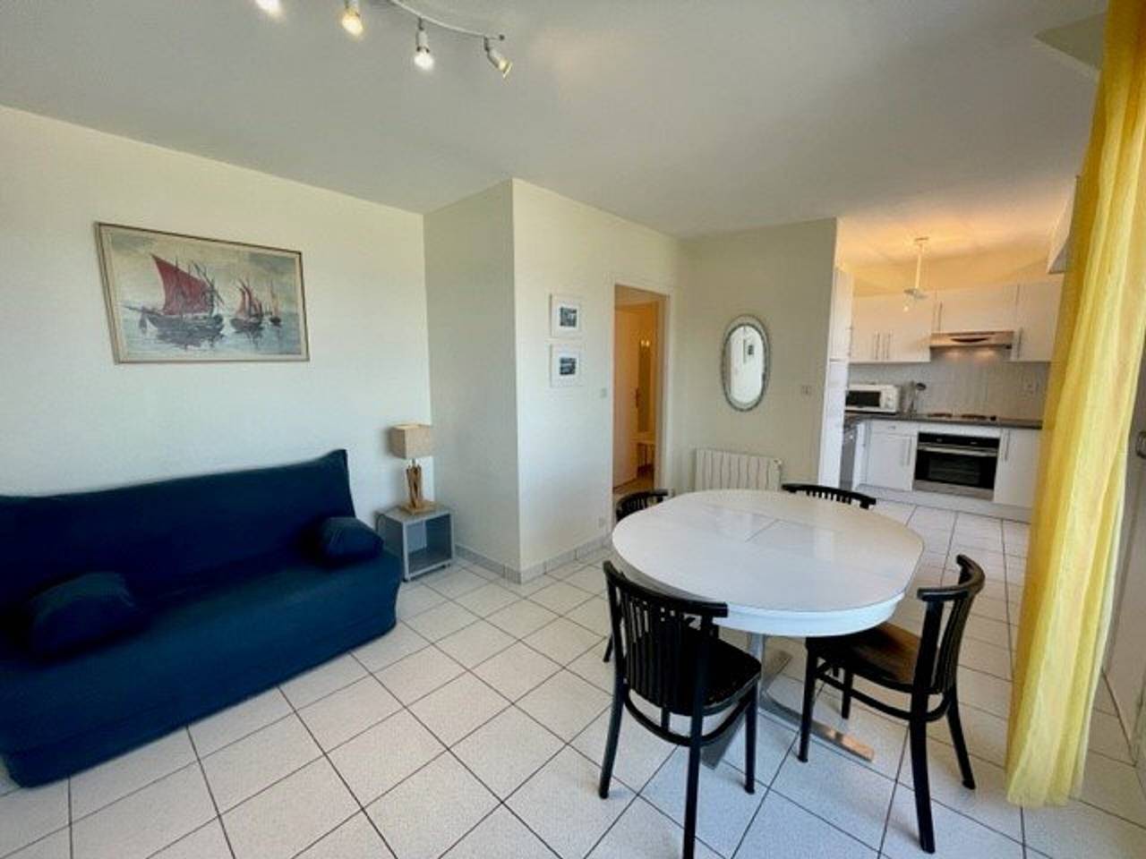 Studio entier, Studio mezzanine à Quiberon - 4 pers, 2 balcons, parking, animaux acceptés in Quiberon, Côte des Mégalithes