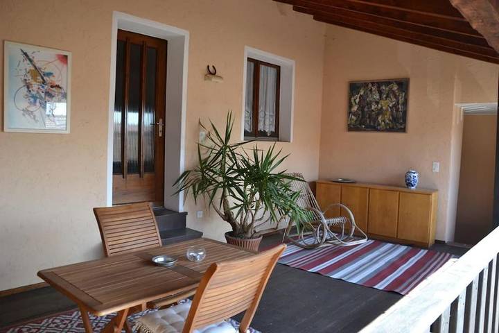 Ferienwohnung für 2 Personen, mit Balkon und Terrasse sowie Ausblick in Mendrisio