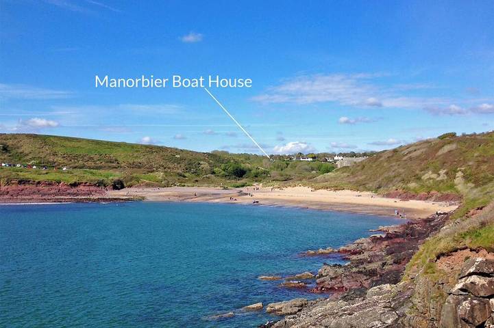 Cottage for 5 people, with balcony/terrace, with pets in Manorbier
