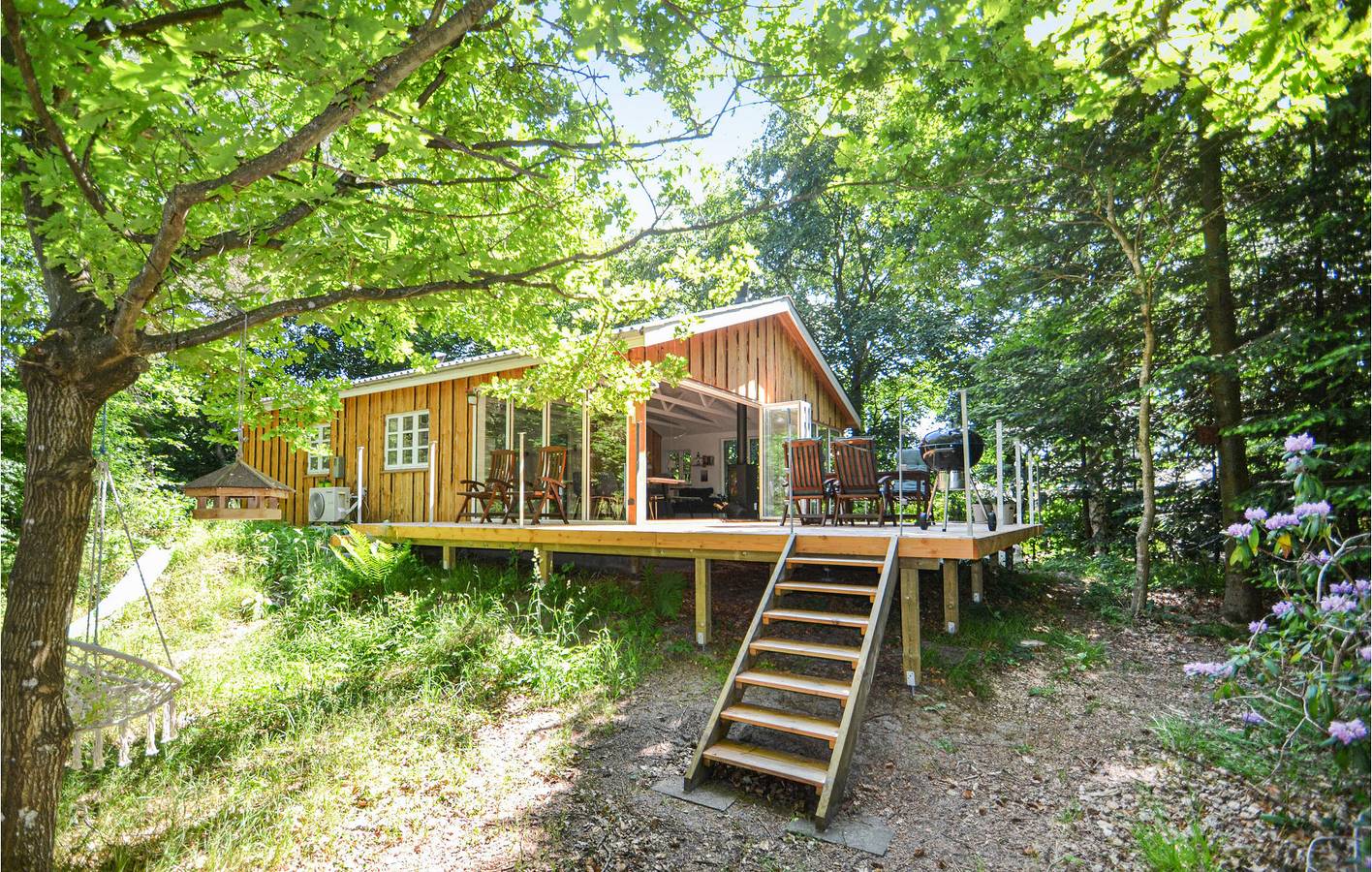Feriehus for 6 personer med terrasse in Fjellerup Strand, Djursland