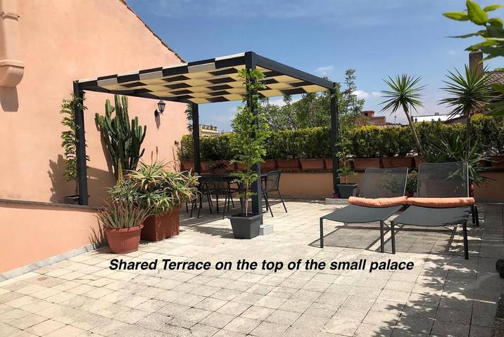 Loft per 2 persone, con Terrazza e Panorama a Trastevere